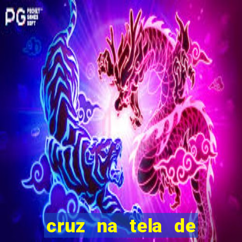 cruz na tela de cruz das